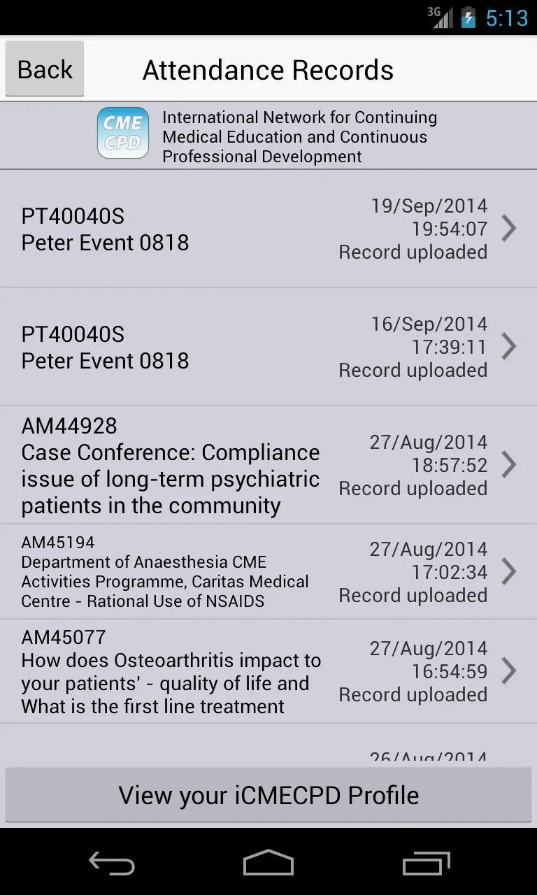 iCMECPD | Indus Appstore | Screenshot