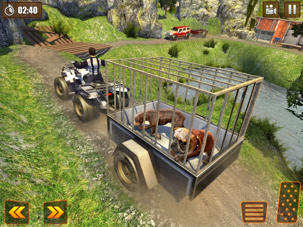 Offroad Dog Transport Driving  | Indus Appstore | Screenshot