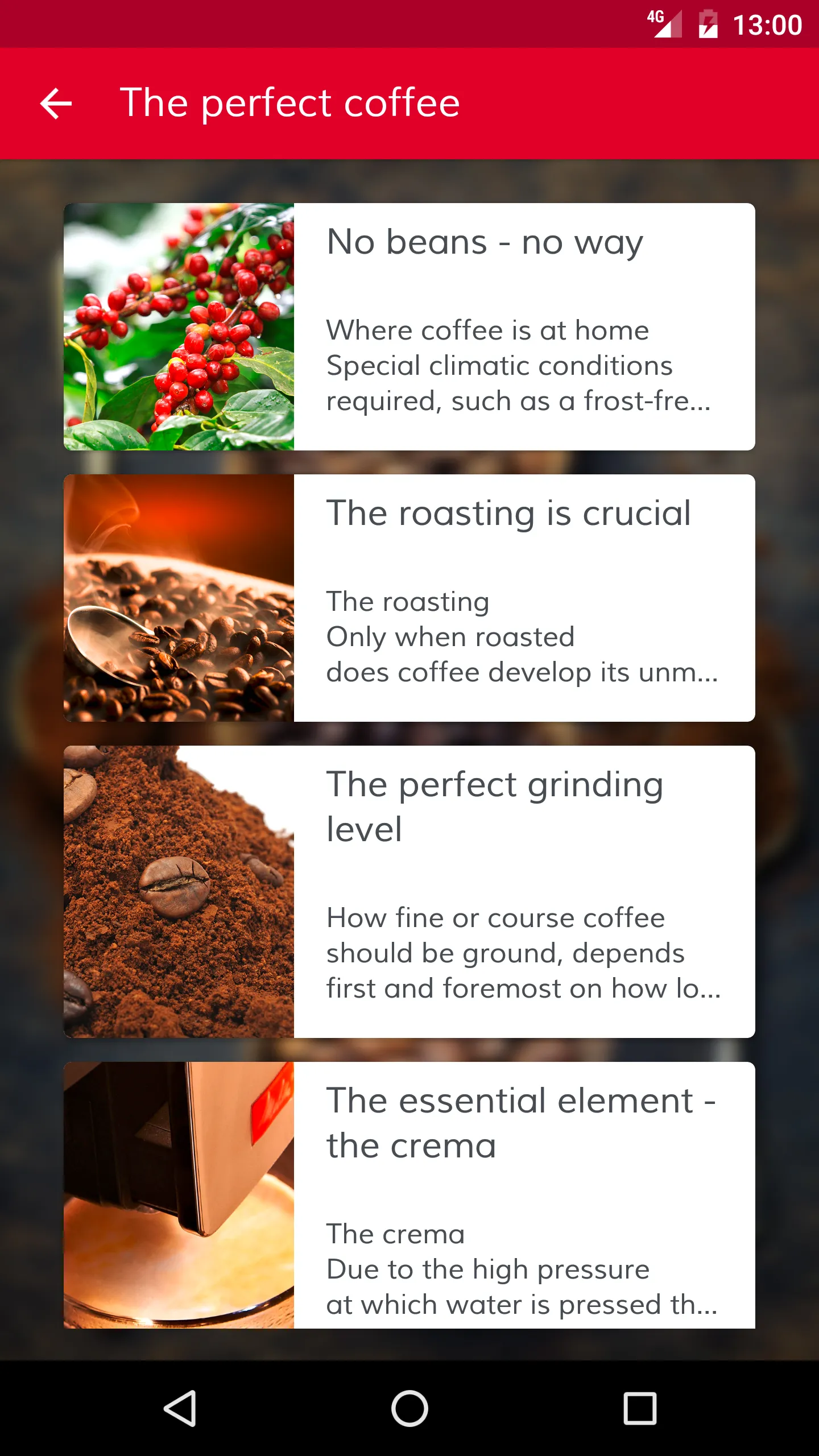 Melitta® Companion | Indus Appstore | Screenshot