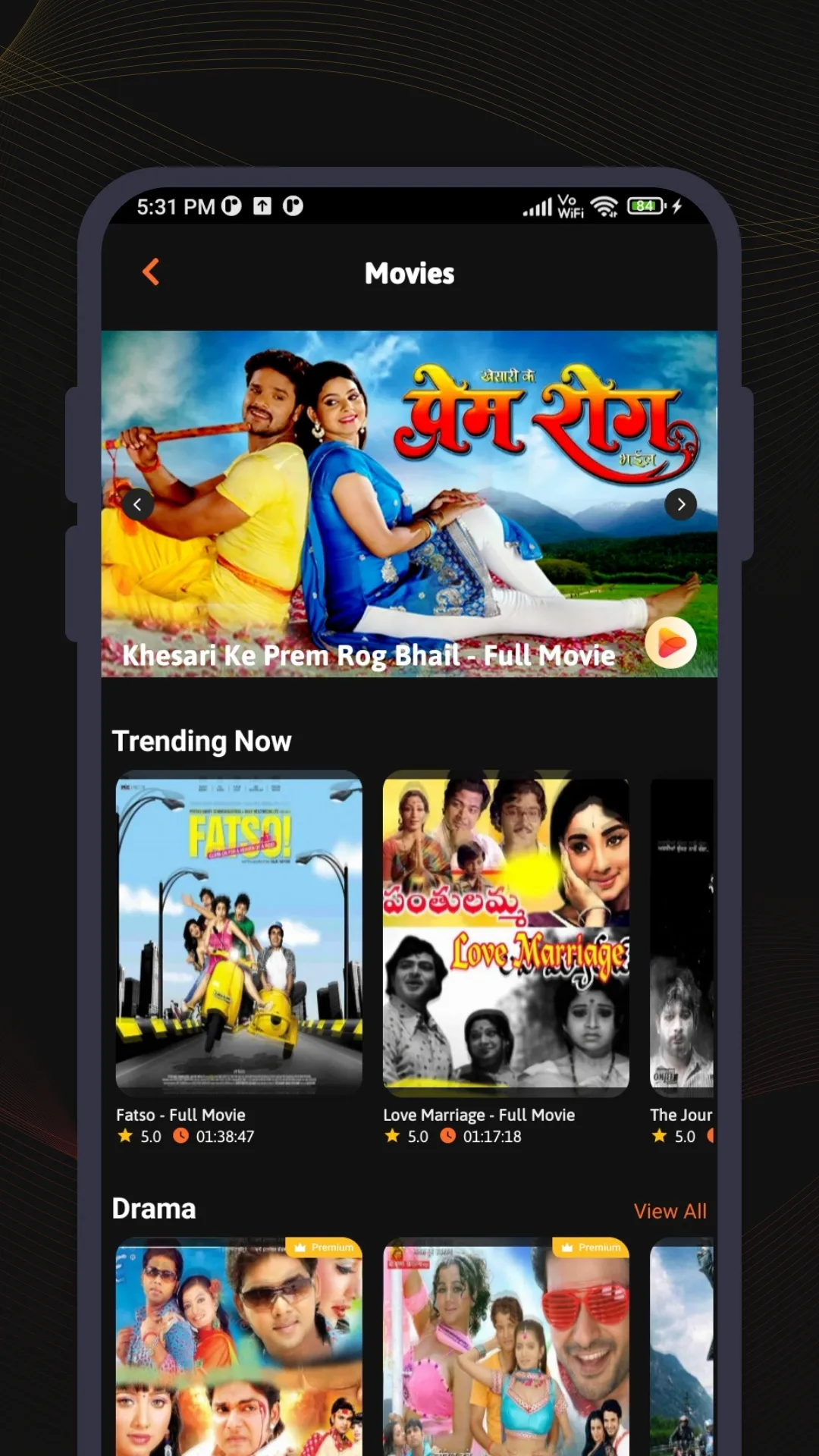 WOW : The Entertainment Hub | Indus Appstore | Screenshot