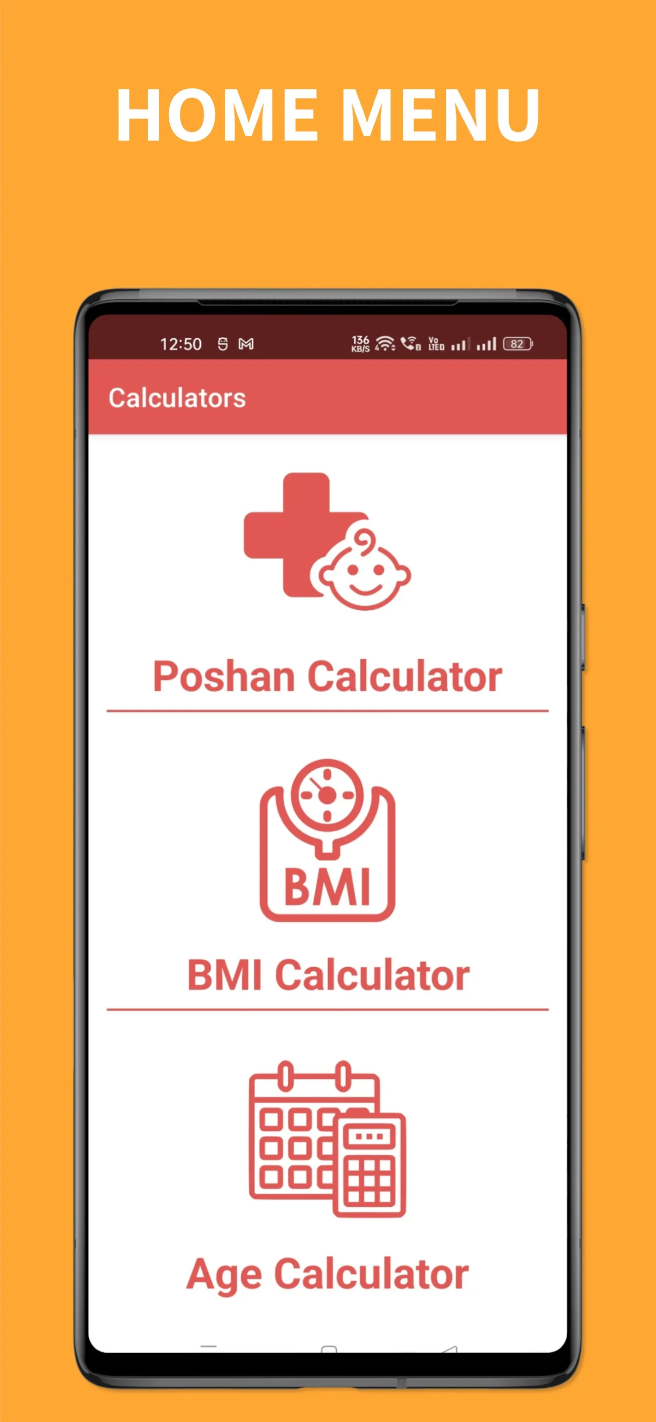 Poshan Calculator | Indus Appstore | Screenshot