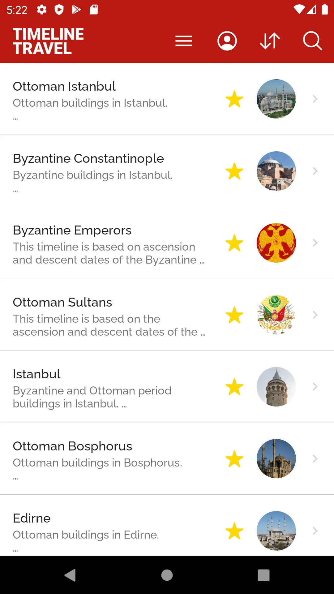 Timeline Travel | Indus Appstore | Screenshot