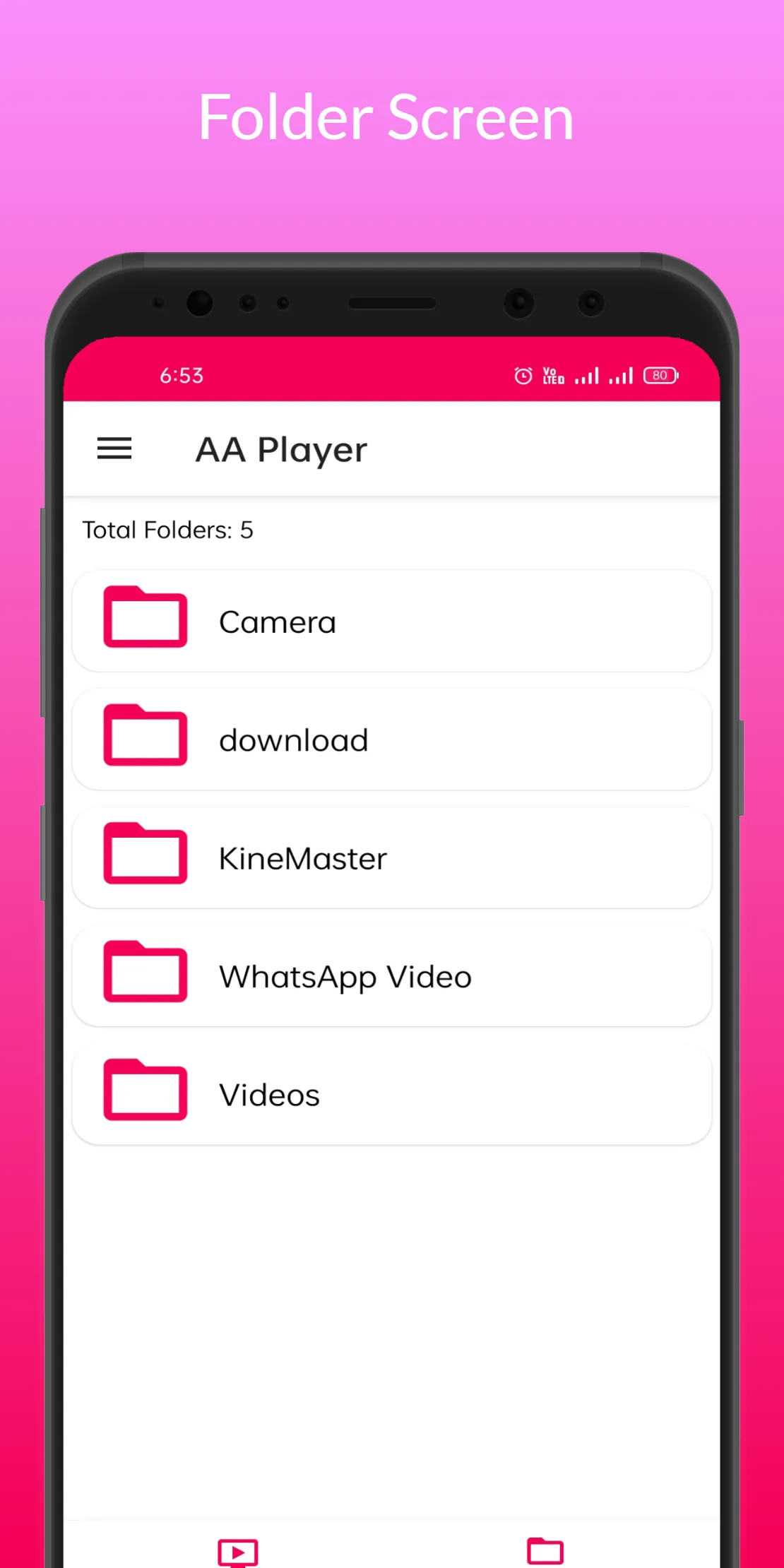 AA Player - Video Player | Indus Appstore | Screenshot