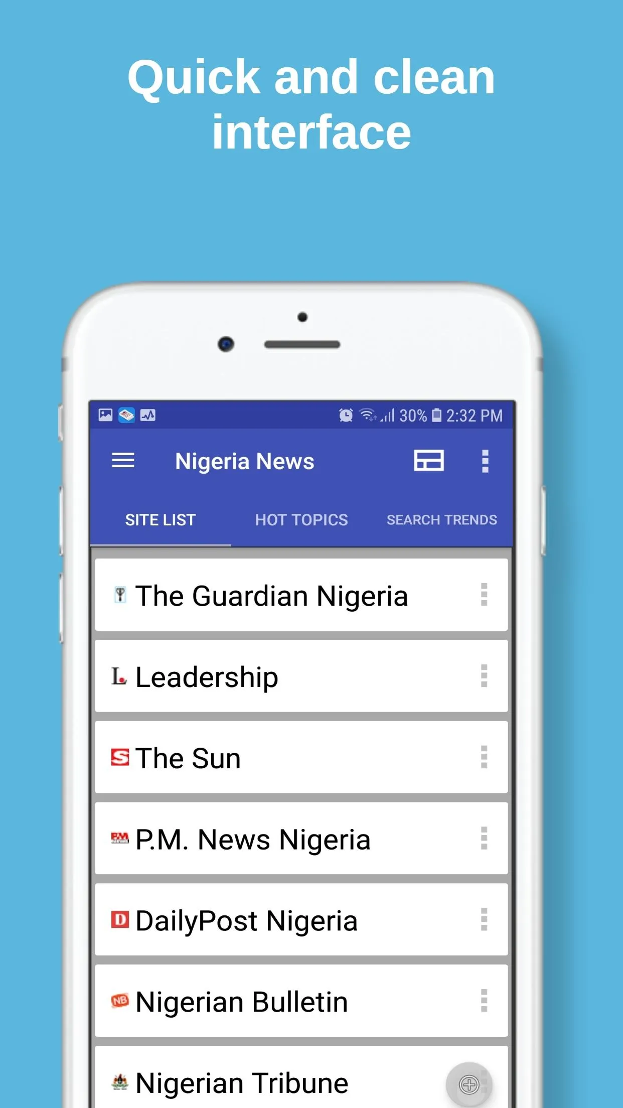 Nigeria News | Indus Appstore | Screenshot