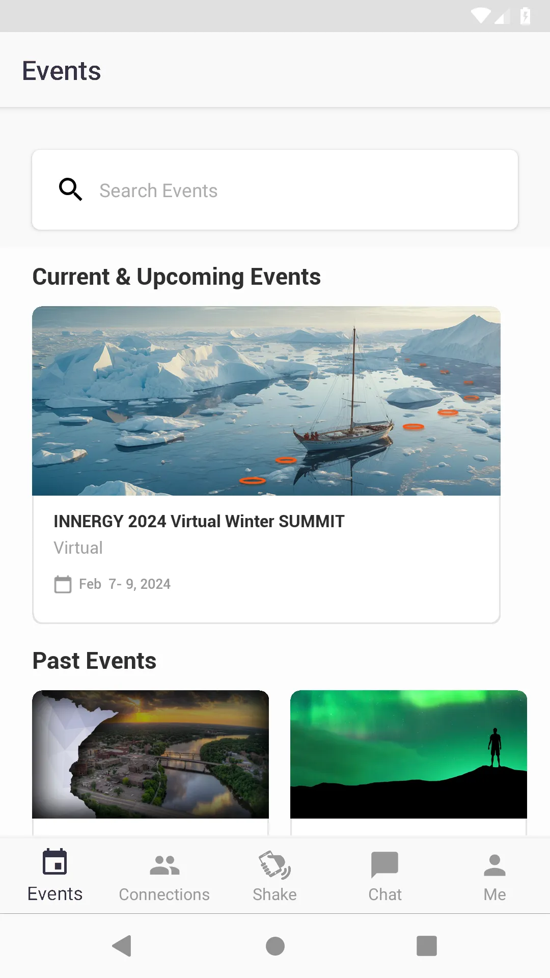 INNERGY Events | Indus Appstore | Screenshot