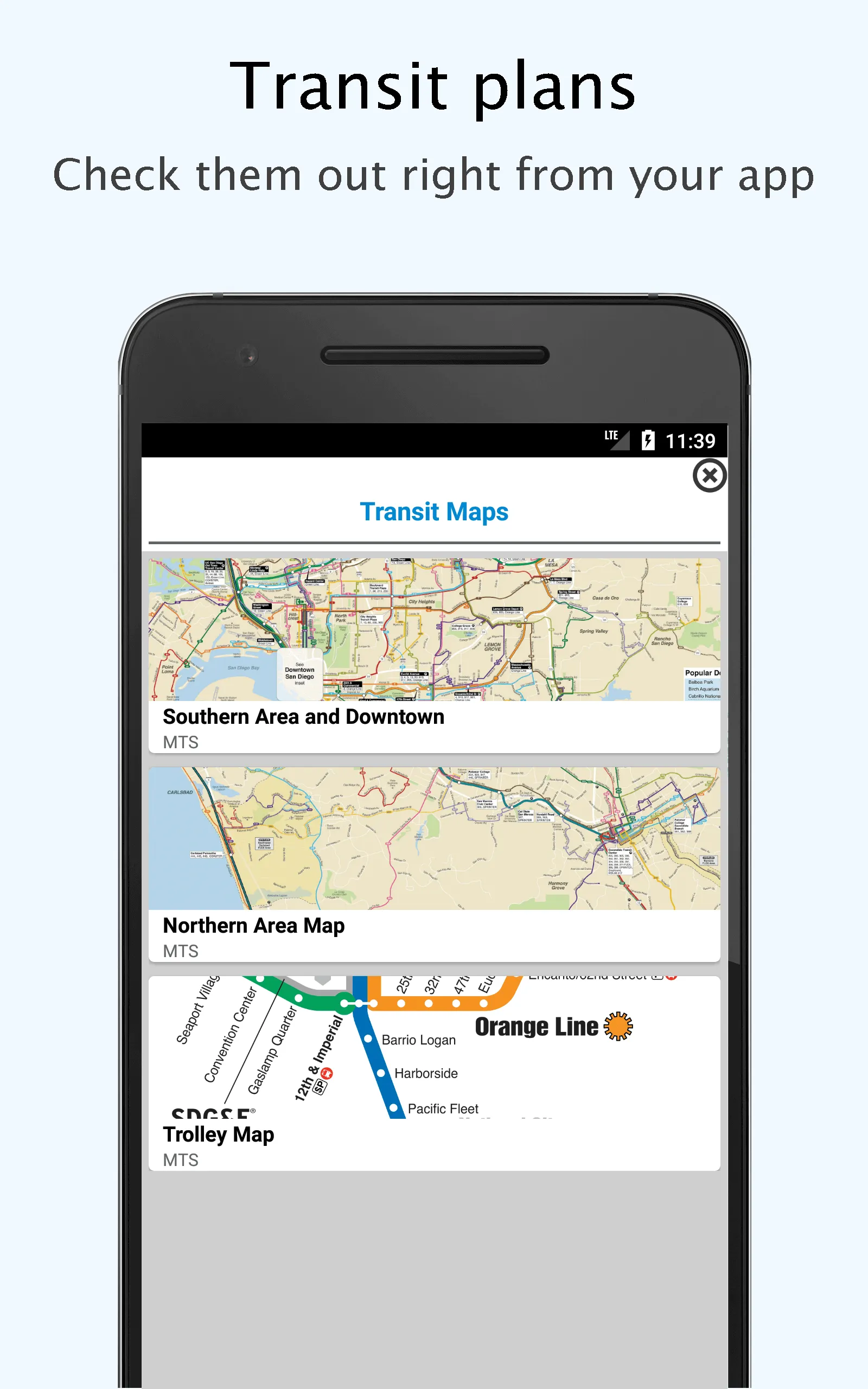 San Diego Public Transport | Indus Appstore | Screenshot