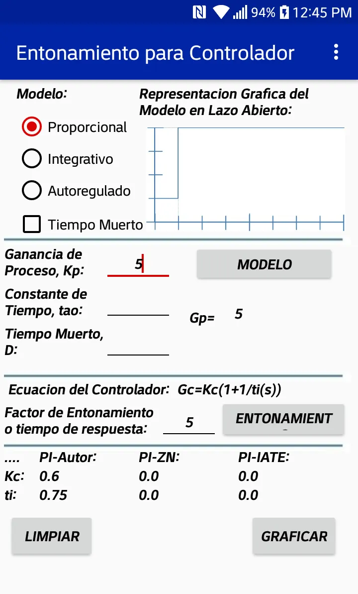 Entonamiento para Controlador | Indus Appstore | Screenshot