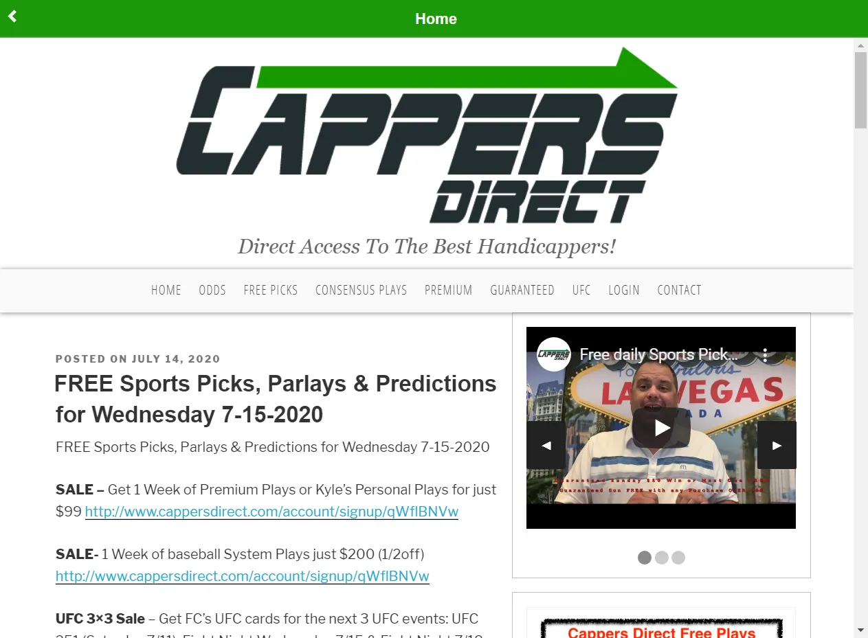 Cappers Direct | Indus Appstore | Screenshot