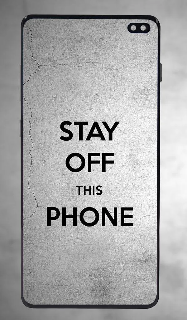 Don't Touch My Phone Wallpaper | Indus Appstore | Screenshot