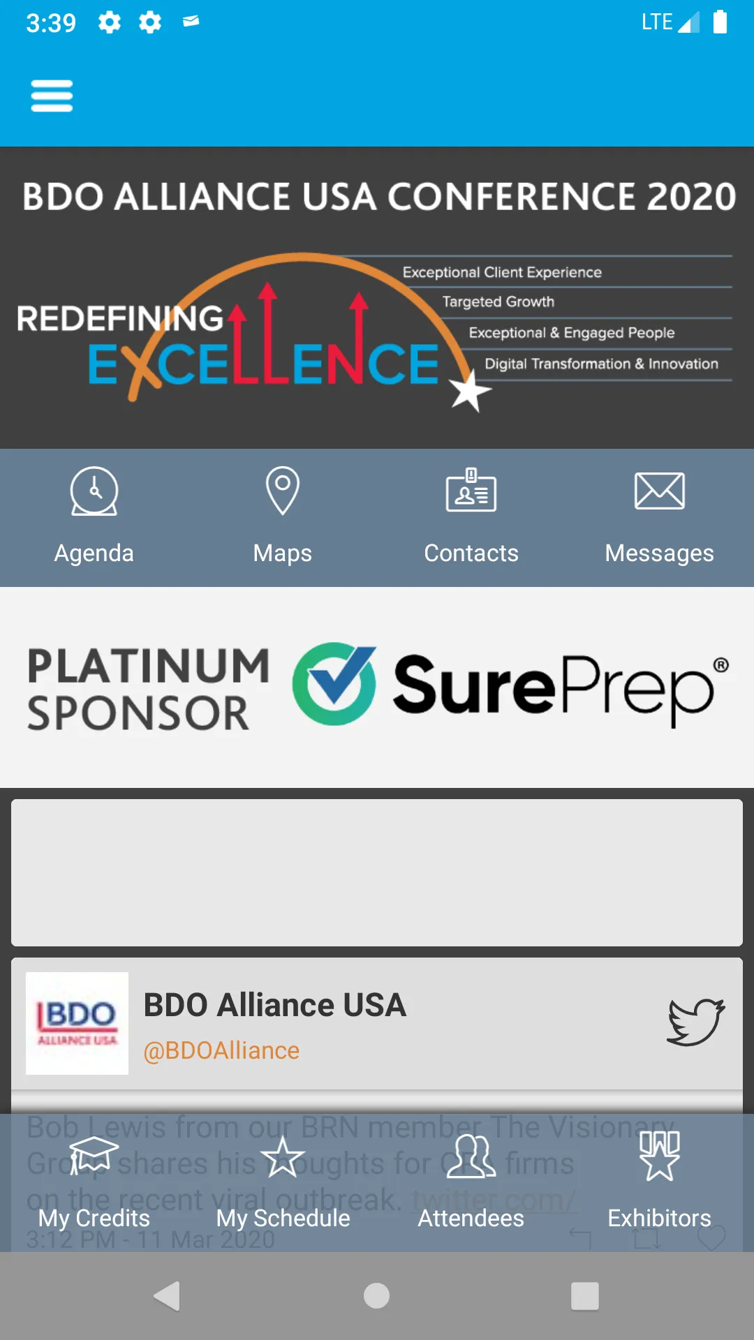 BDO Alliance USA Conferences | Indus Appstore | Screenshot