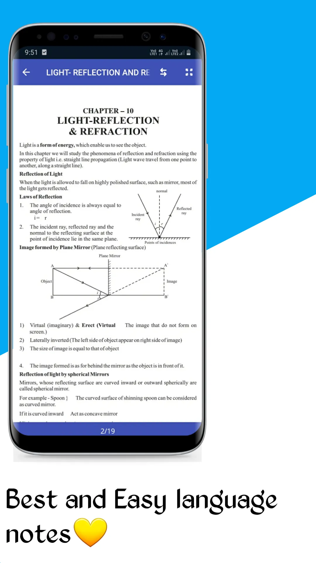 Class 10 Science Notes | CBSE | Indus Appstore | Screenshot