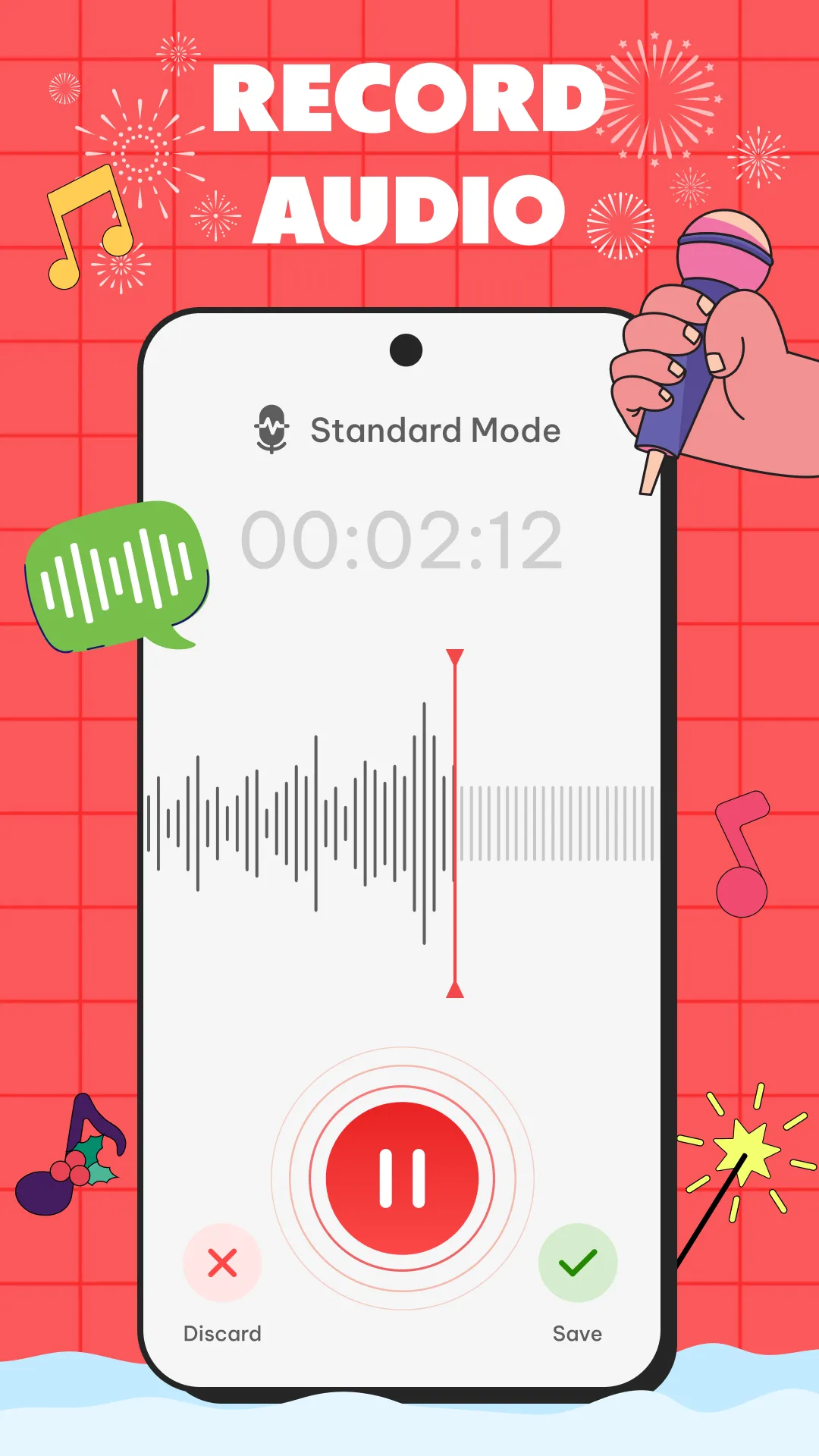 Voice Recorder - Voice memos | Indus Appstore | Screenshot