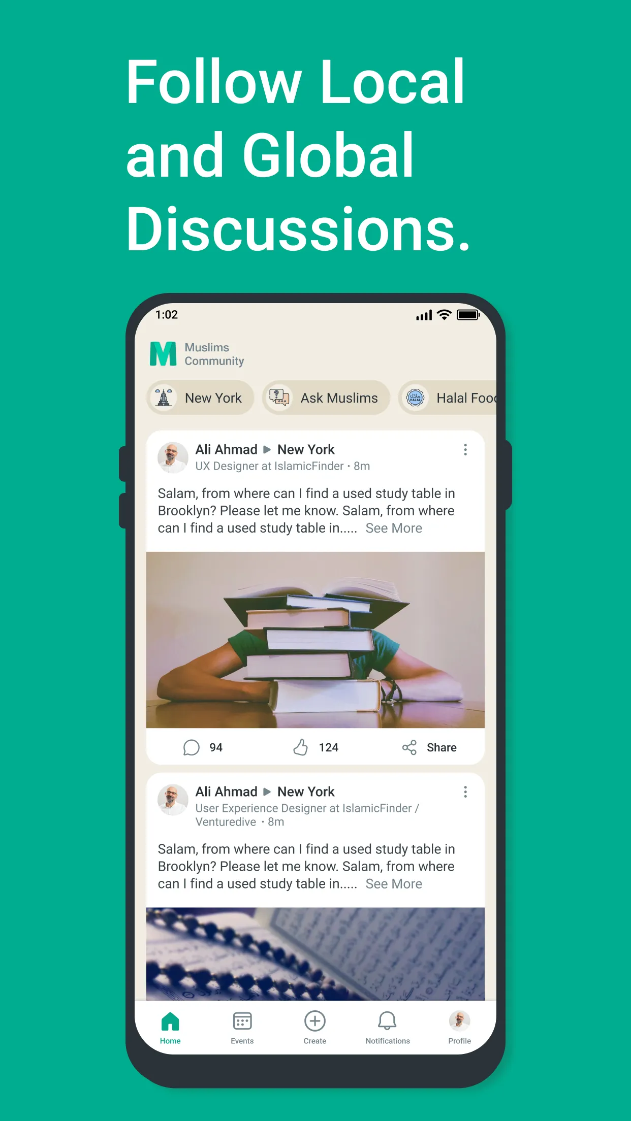 Muslims: Events & Discussions | Indus Appstore | Screenshot