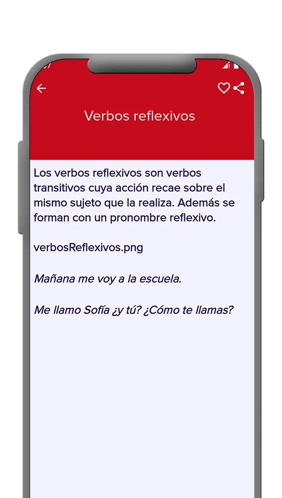 Spanish Grammar tenses | Indus Appstore | Screenshot