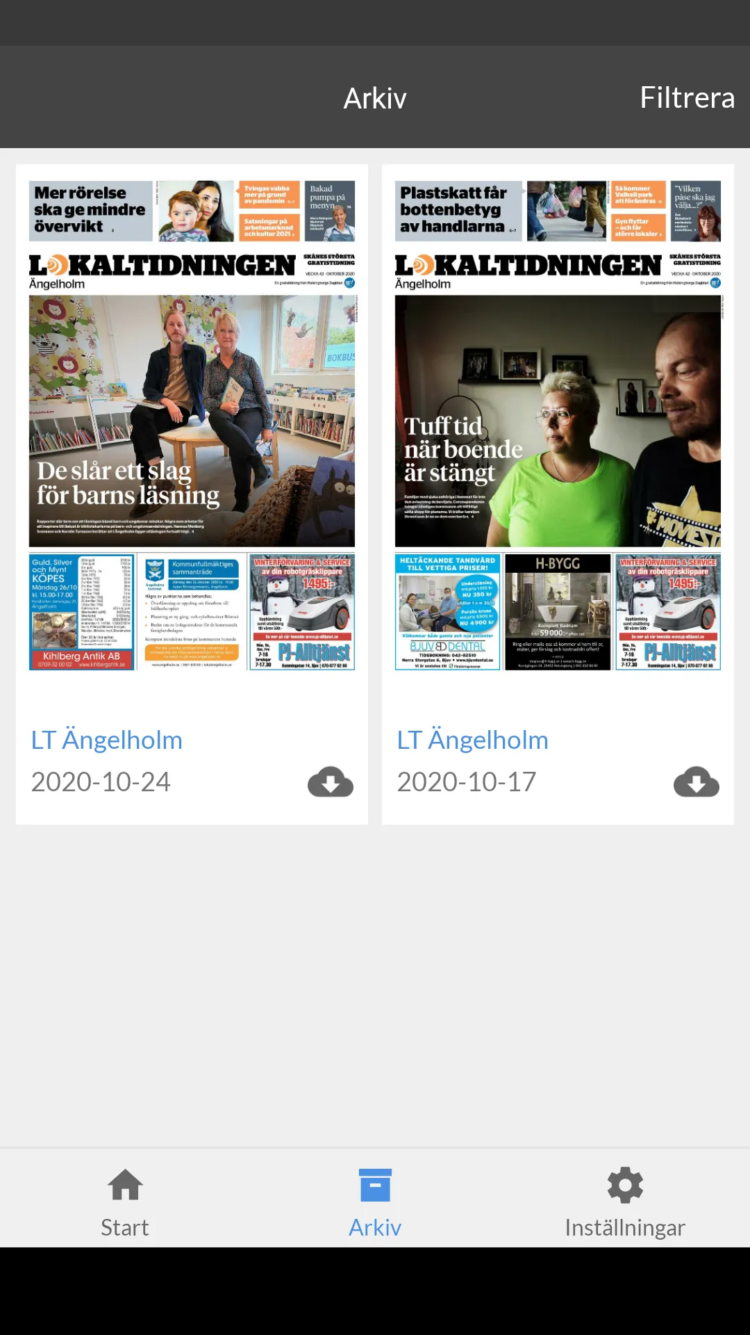 Lokaltidningen | Indus Appstore | Screenshot