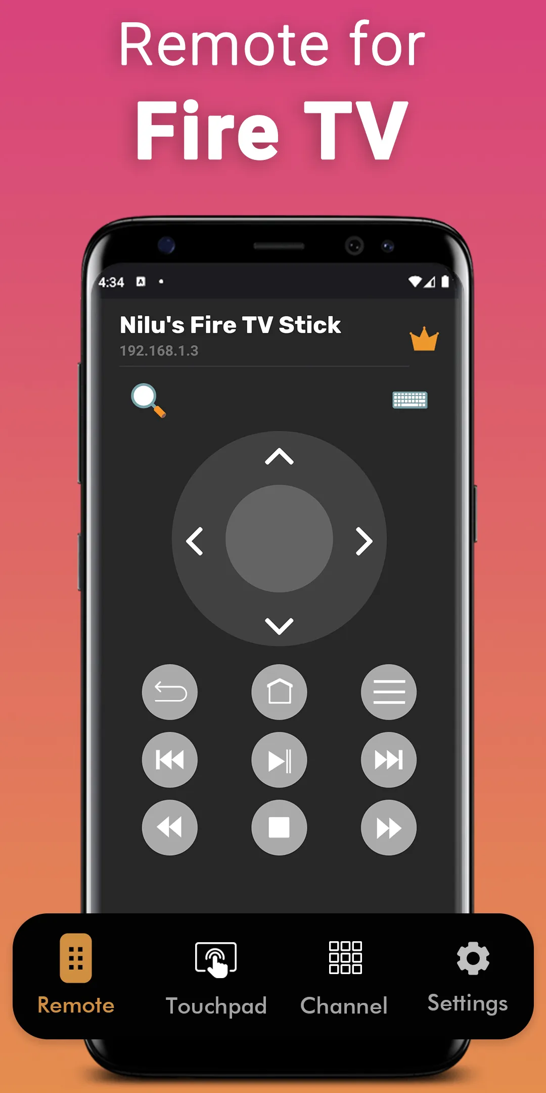 Remote for Fire TV - FireStick | Indus Appstore | Screenshot