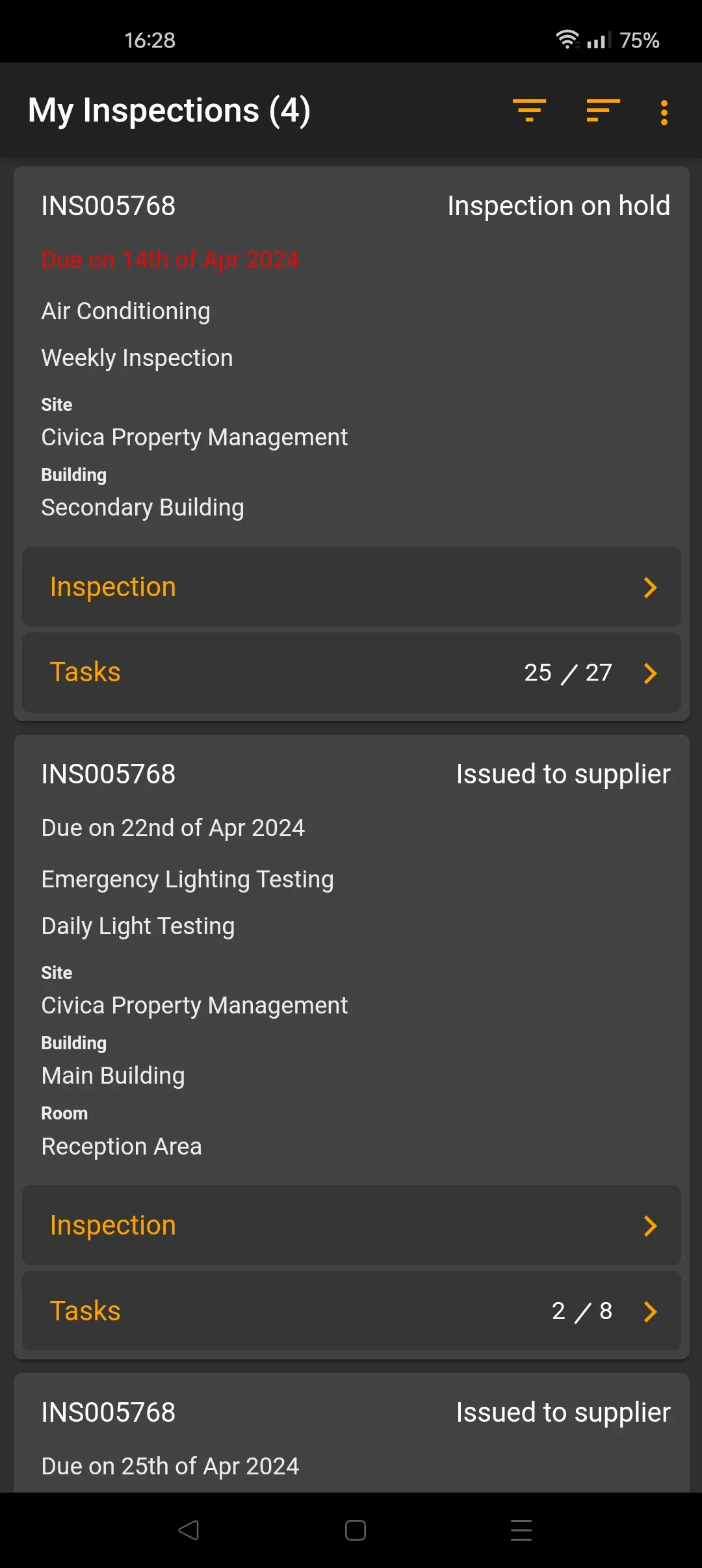 Civica Inspections | Indus Appstore | Screenshot