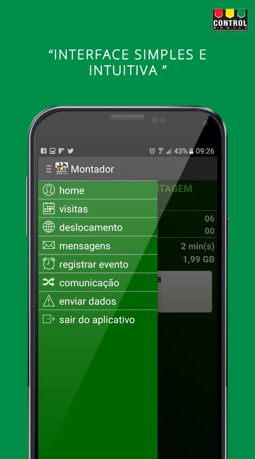 Control Móbile - Montadores | Indus Appstore | Screenshot