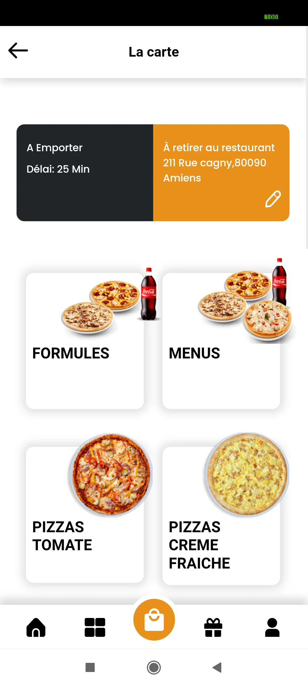 Andiamo pizza Amiens | Indus Appstore | Screenshot