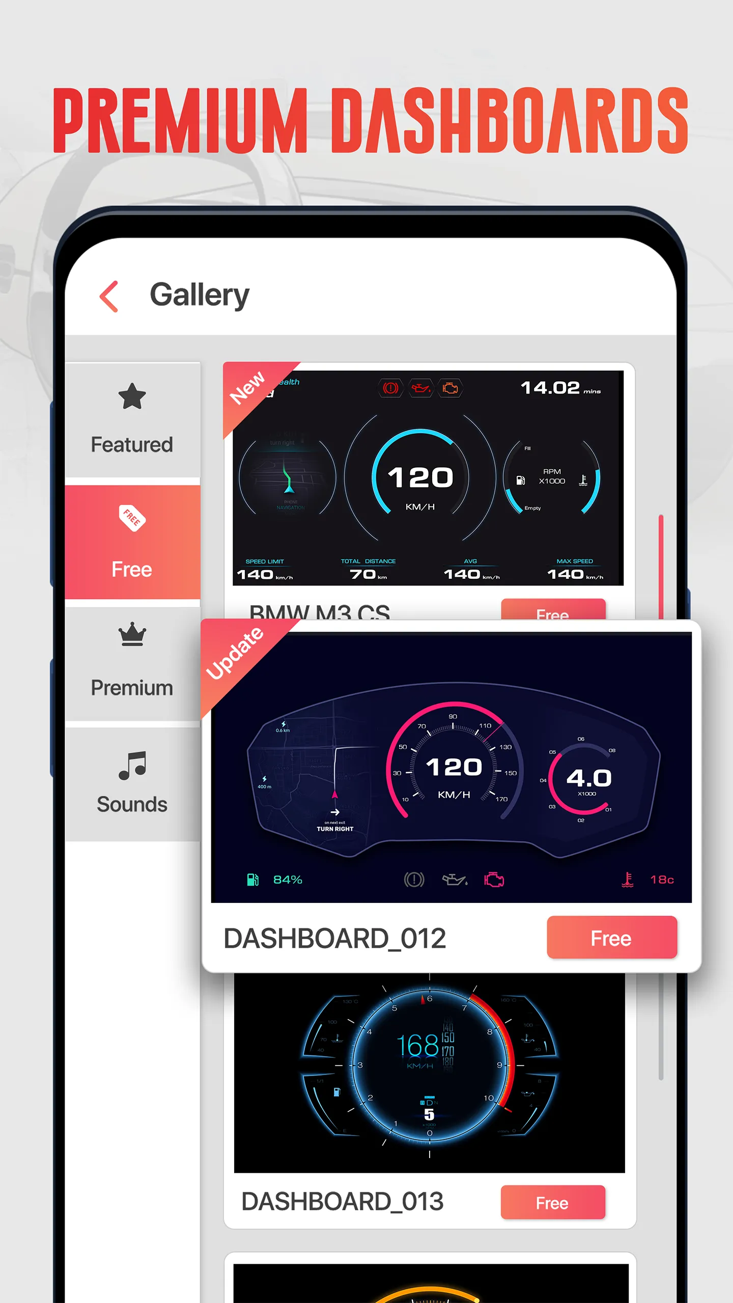 GPS Speedometer OBD2 Dashboard | Indus Appstore | Screenshot