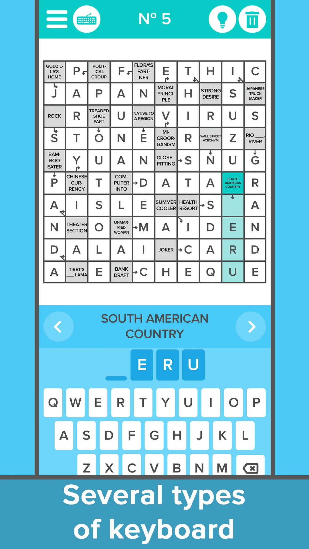 Crossword: Arrowword puzzles | Indus Appstore | Screenshot