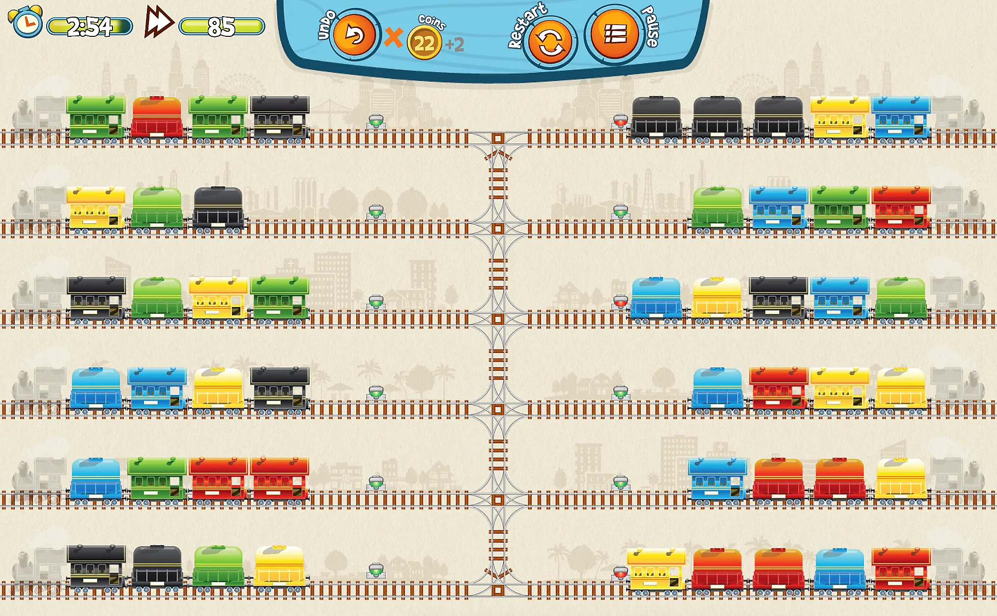 TrainMix: Puzzle & Strategy | Indus Appstore | Screenshot