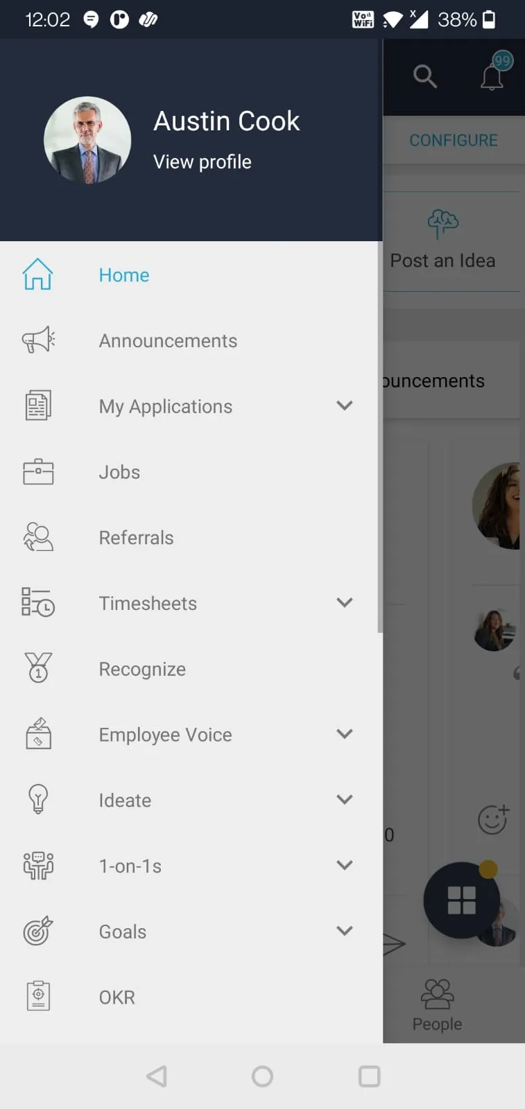 peopleHum | Indus Appstore | Screenshot