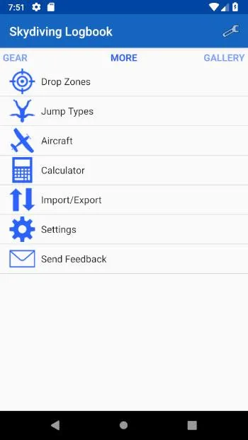 Skydiving Logbook | Indus Appstore | Screenshot