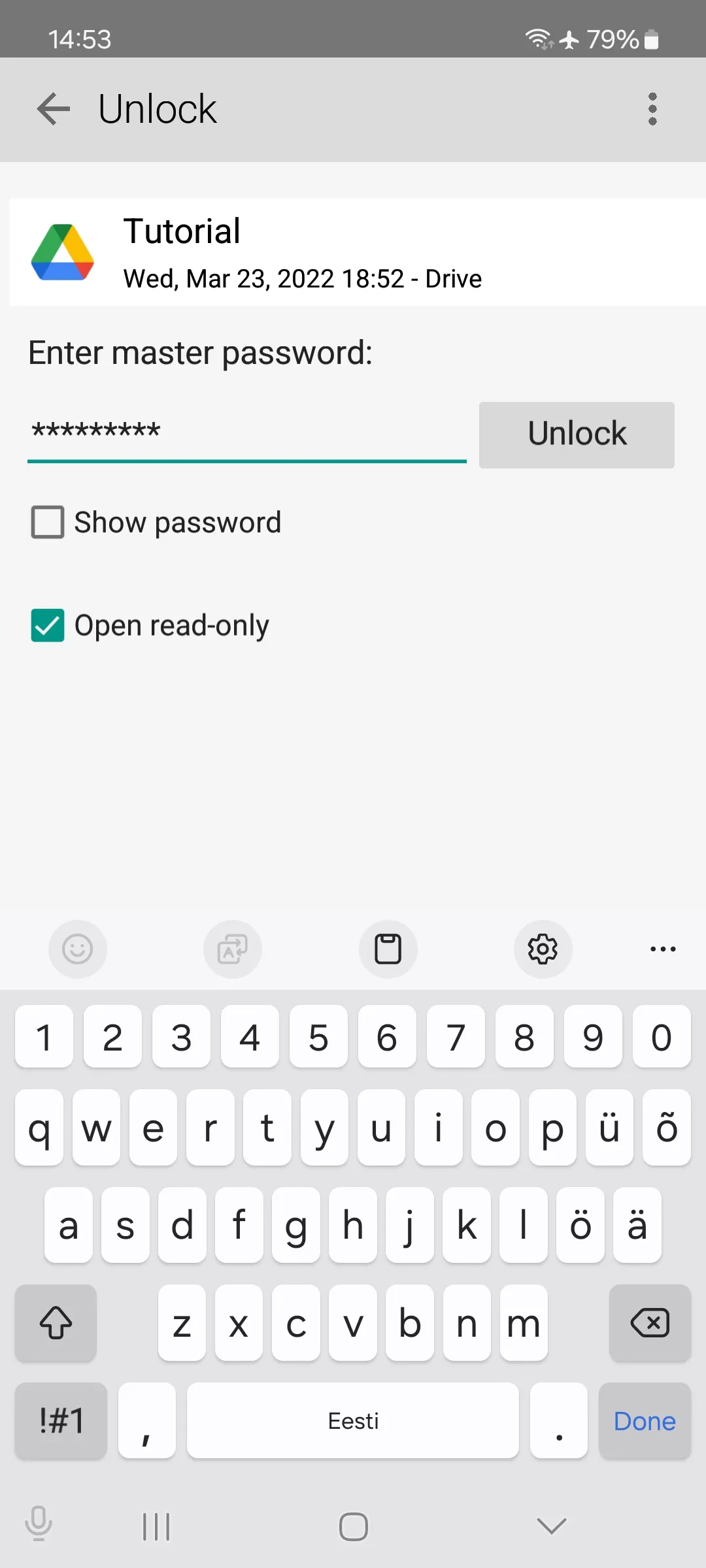 Password Agent | Indus Appstore | Screenshot