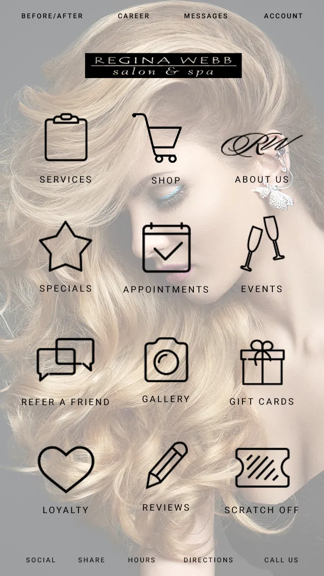 Regina Webb Salon & Spa | Indus Appstore | Screenshot