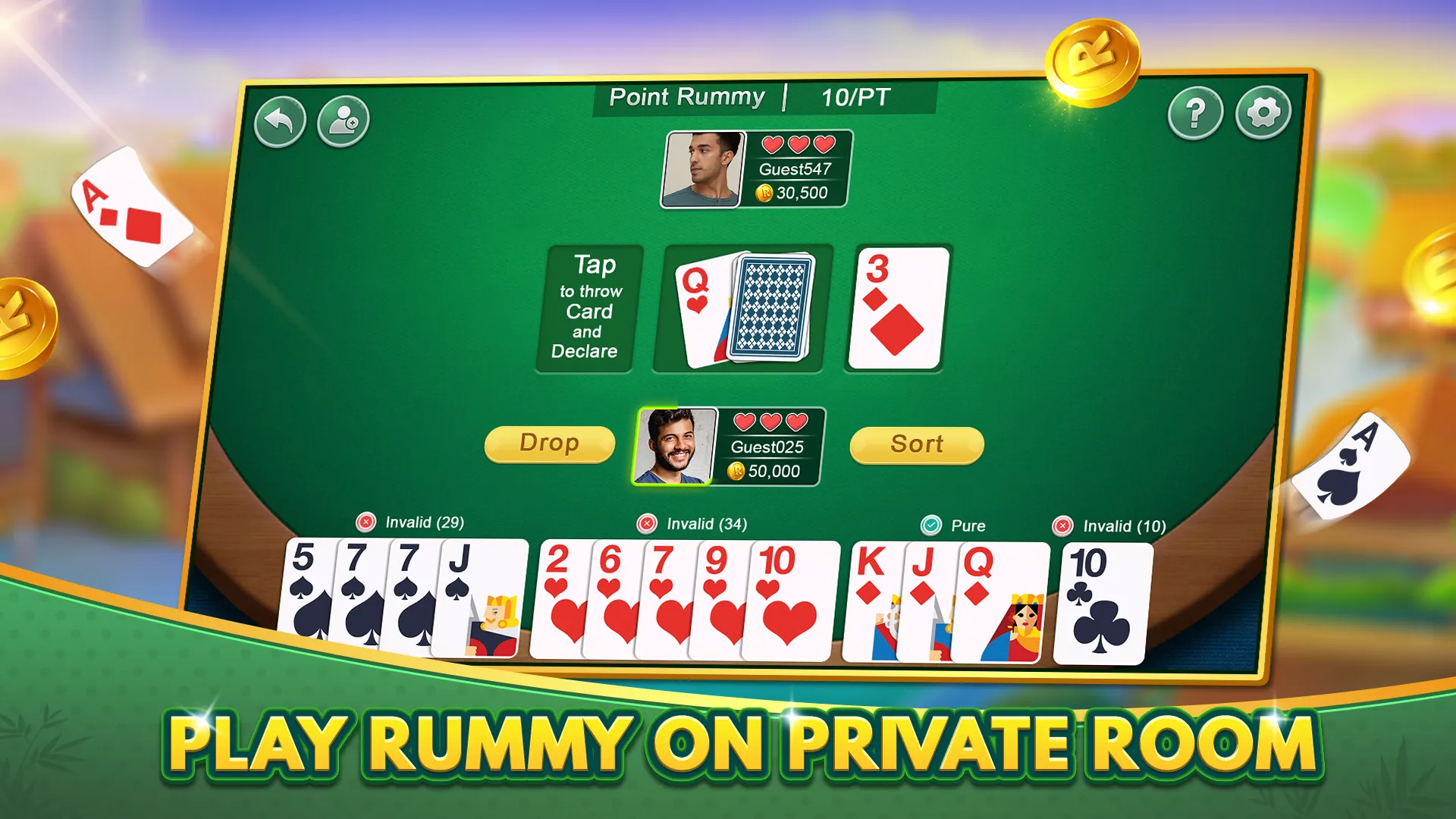 Rummy Multiplayer | Indus Appstore | Screenshot