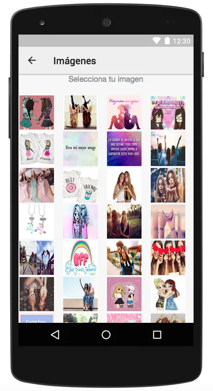 Imagenes Mejores Amigas | Indus Appstore | Screenshot