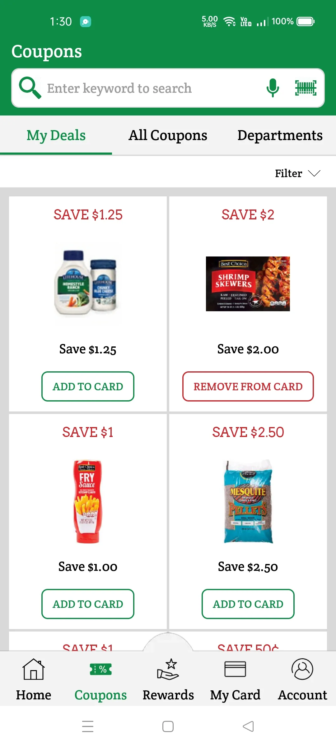 Wood's Supermarket | Indus Appstore | Screenshot