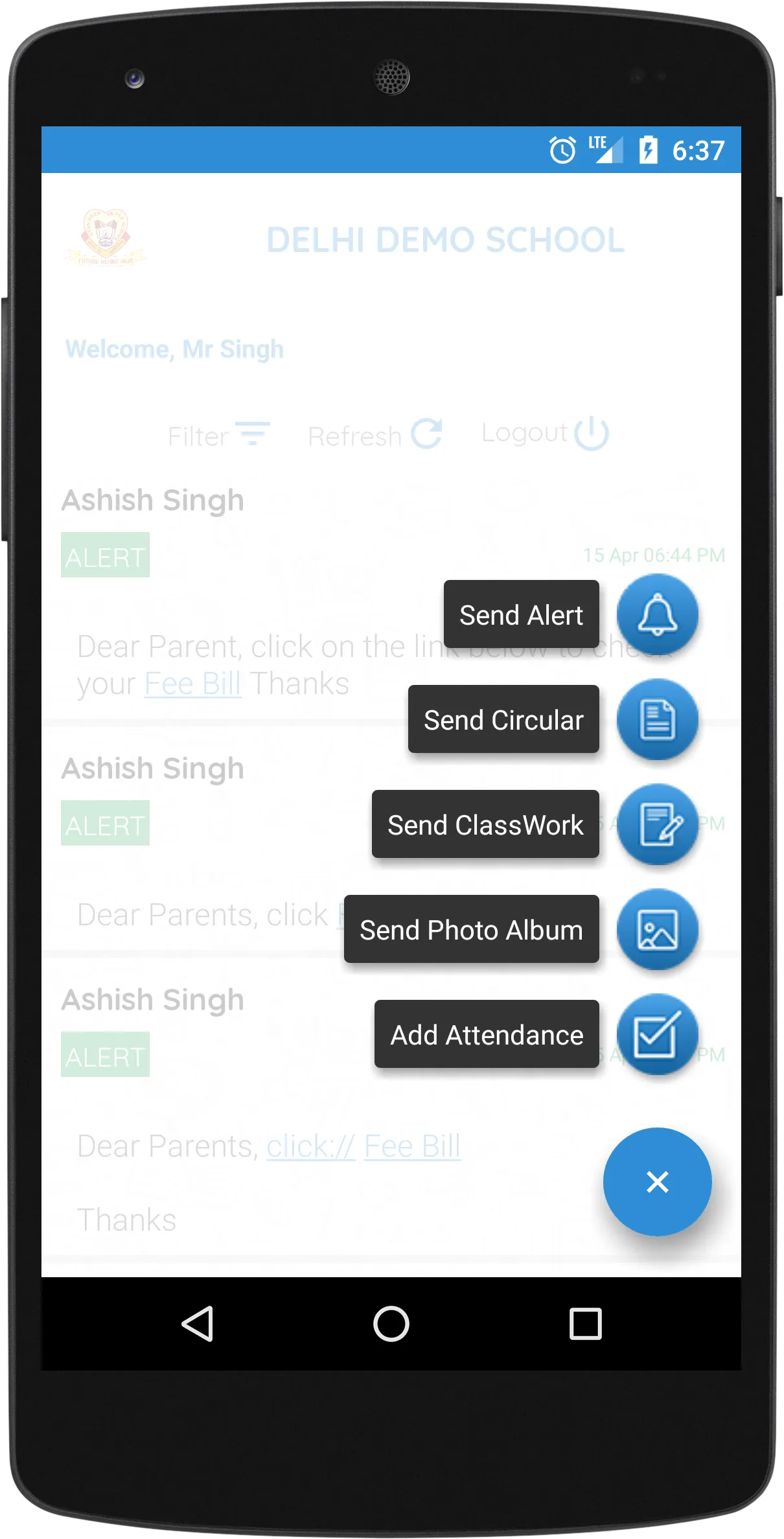 School Connect For Staff | Indus Appstore | Screenshot