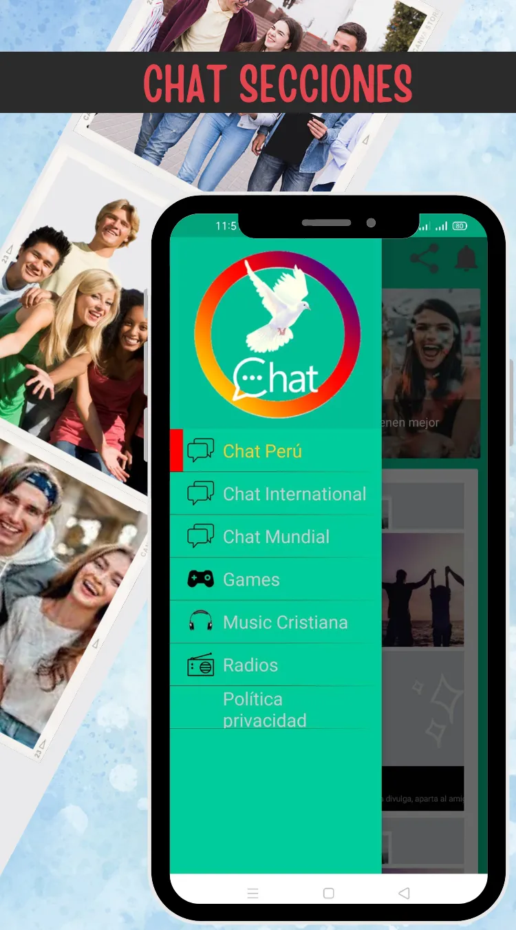 Chat Cristiano Solteros | Indus Appstore | Screenshot