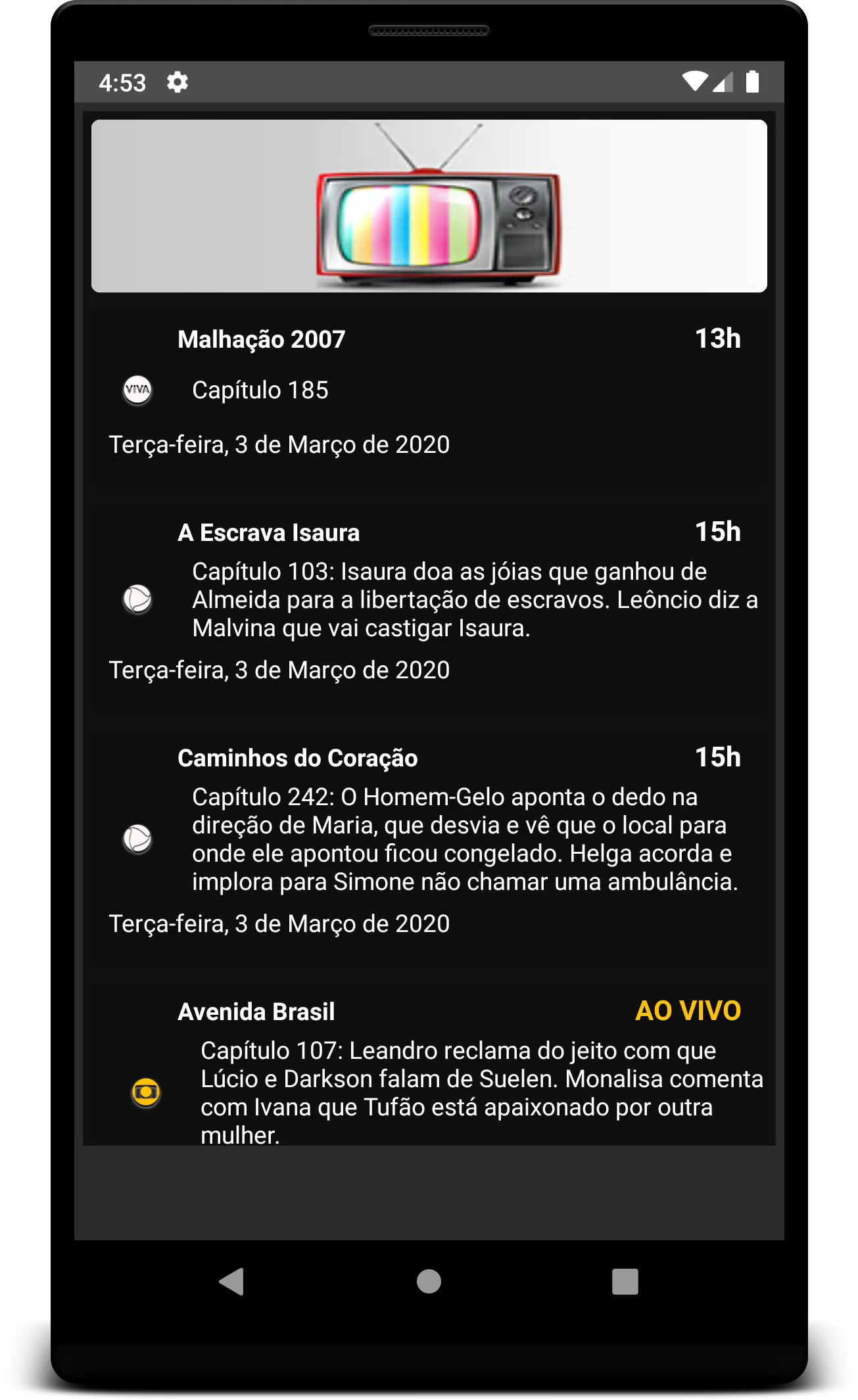 Novelas | Indus Appstore | Screenshot