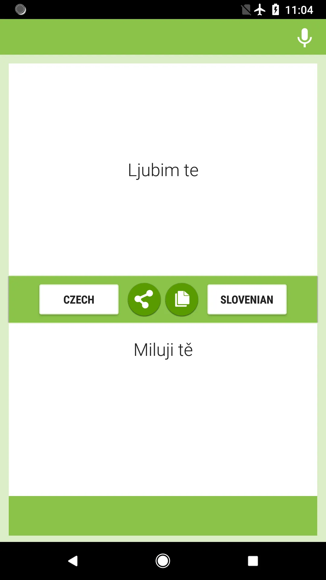 Czech-Slovenian Translator | Indus Appstore | Screenshot