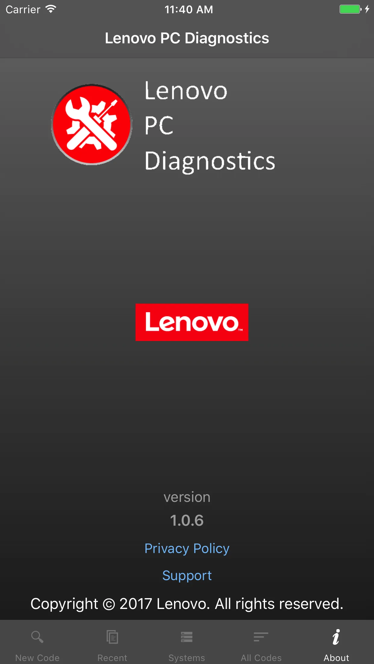 Lenovo PC Diagnostics 2.0 | Indus Appstore | Screenshot