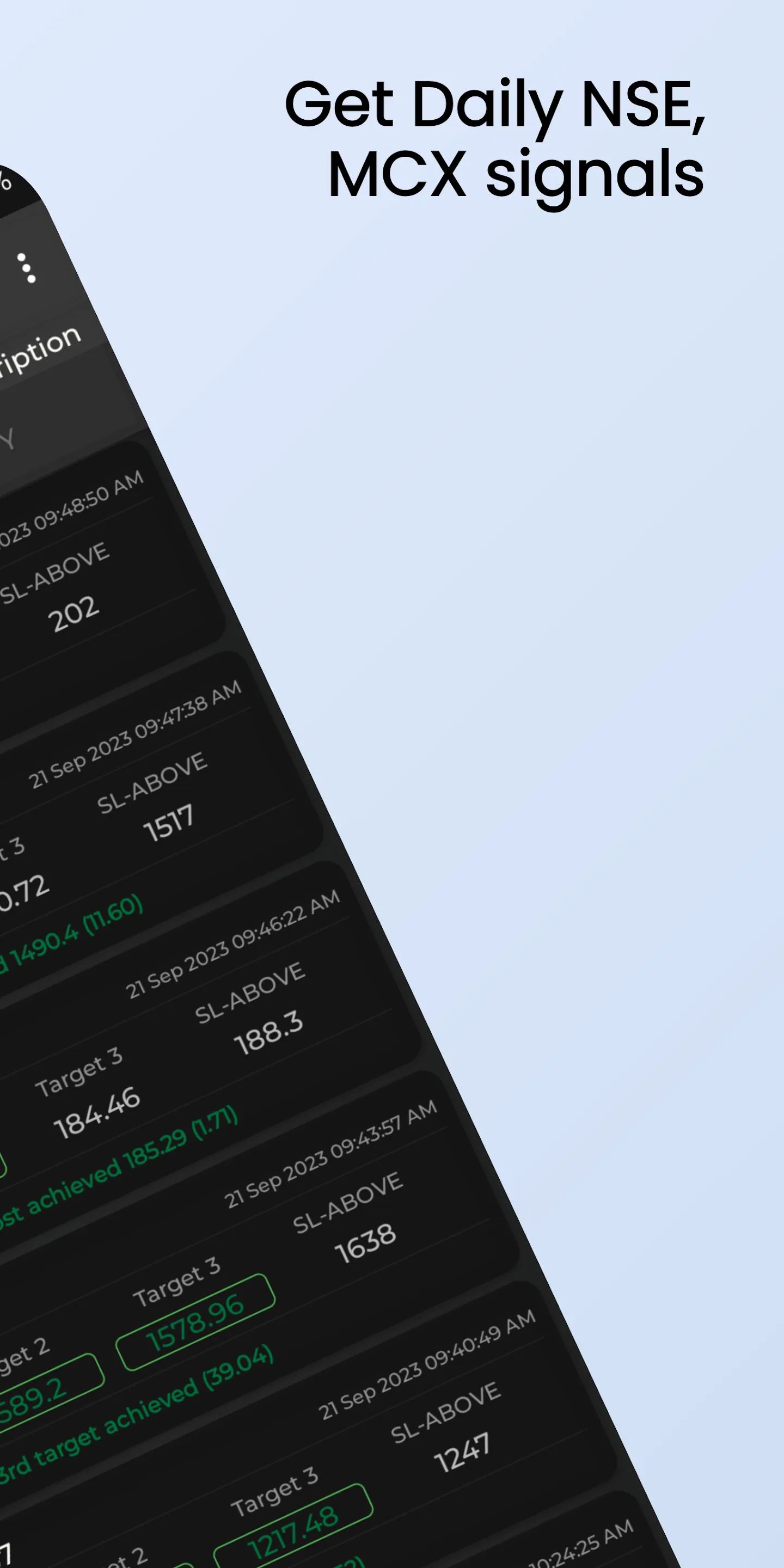 NSE & MCX TRADING SIGNALS | Indus Appstore | Screenshot