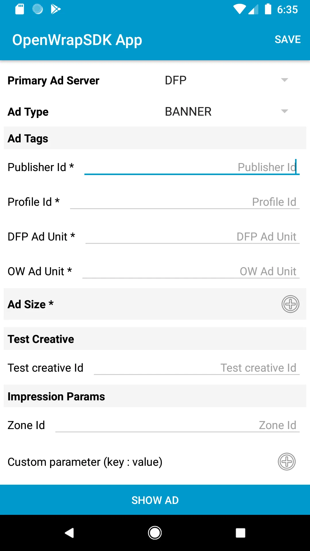 OpenWrap SDK App | Indus Appstore | Screenshot