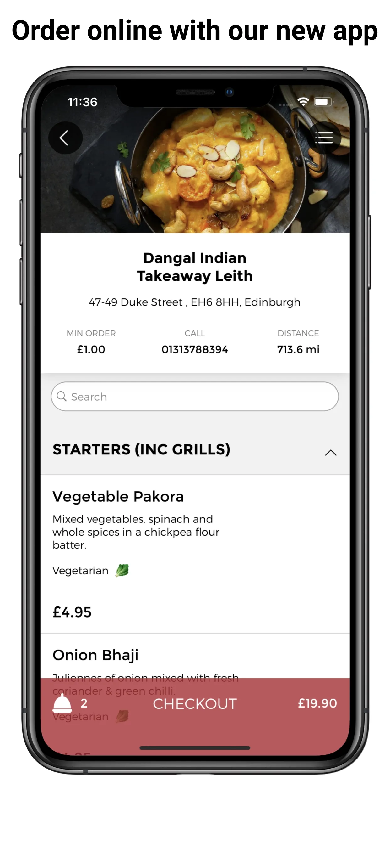 Dangal Indian Takeaway | Indus Appstore | Screenshot