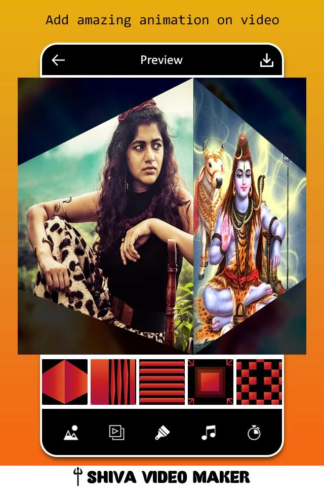 Shiva Mahakal Video Maker | Indus Appstore | Screenshot