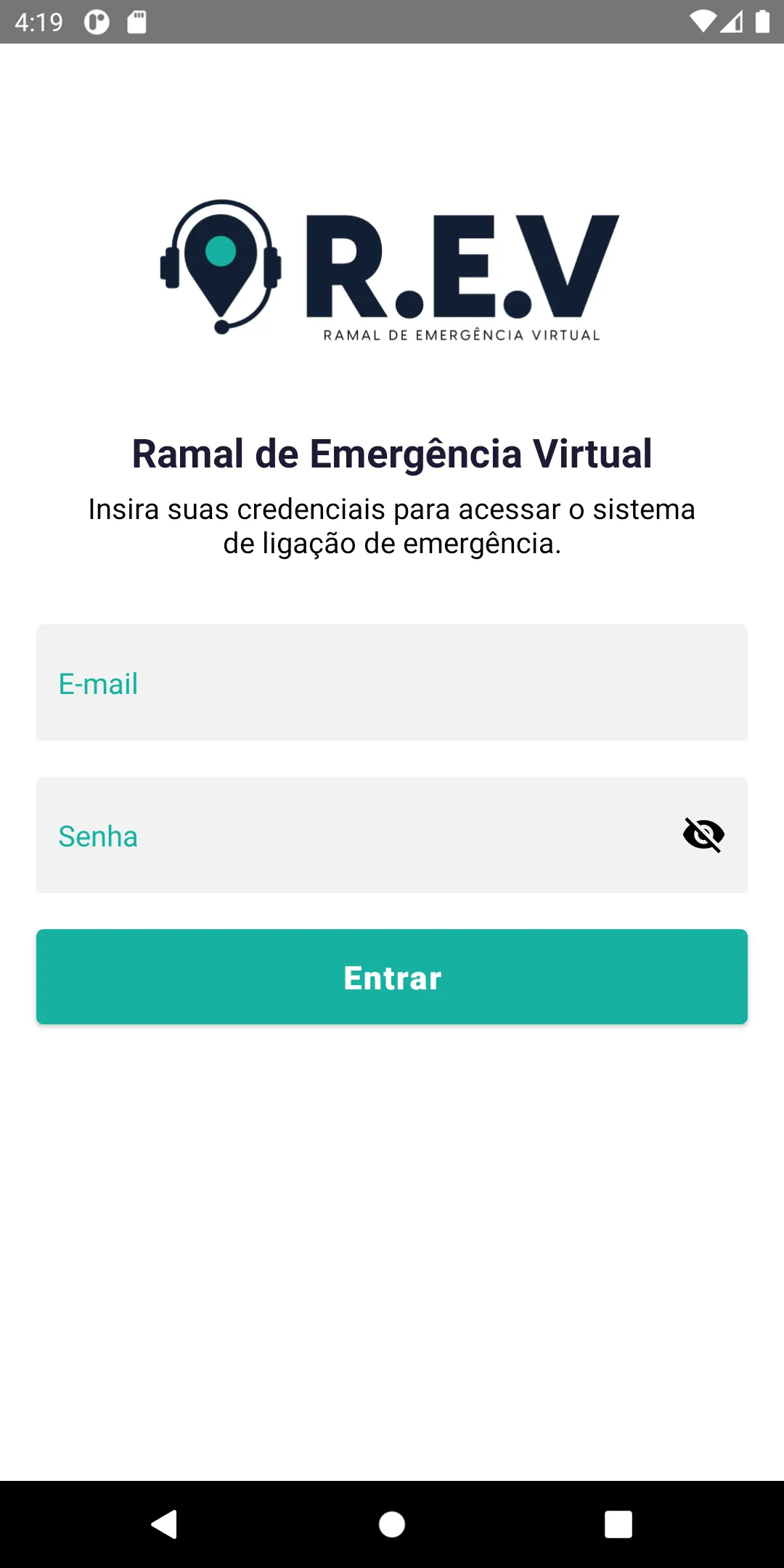 Ramal de Emergência Virtual | Indus Appstore | Screenshot