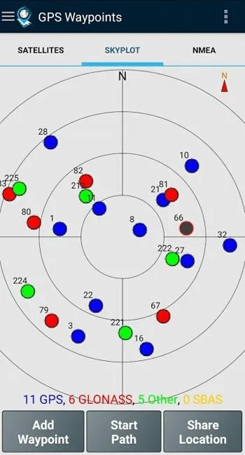 GPS Waypoints | Indus Appstore | Screenshot