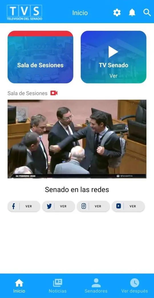 Senado TV | Indus Appstore | Screenshot