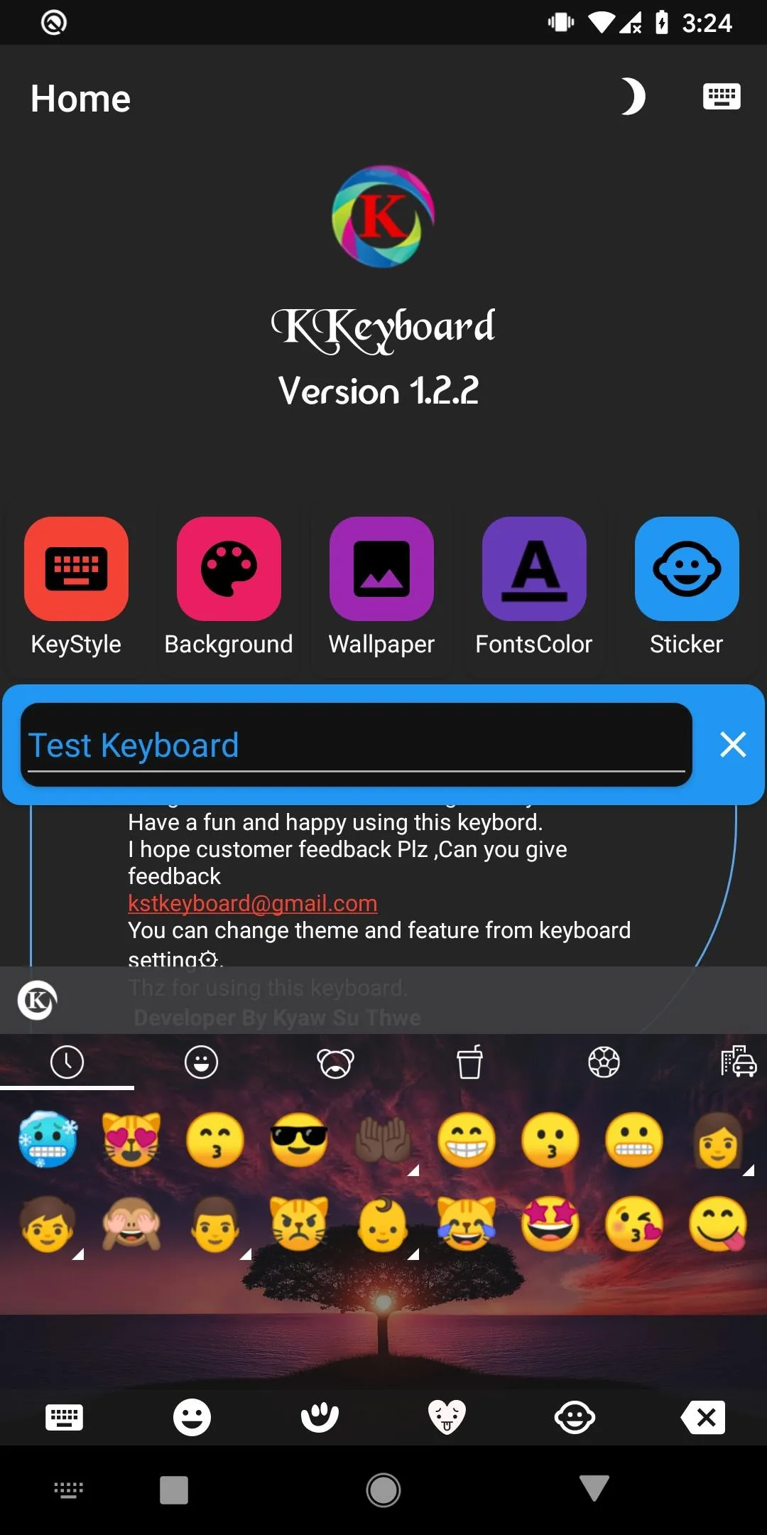 K Keyboard - Myanmar | Indus Appstore | Screenshot