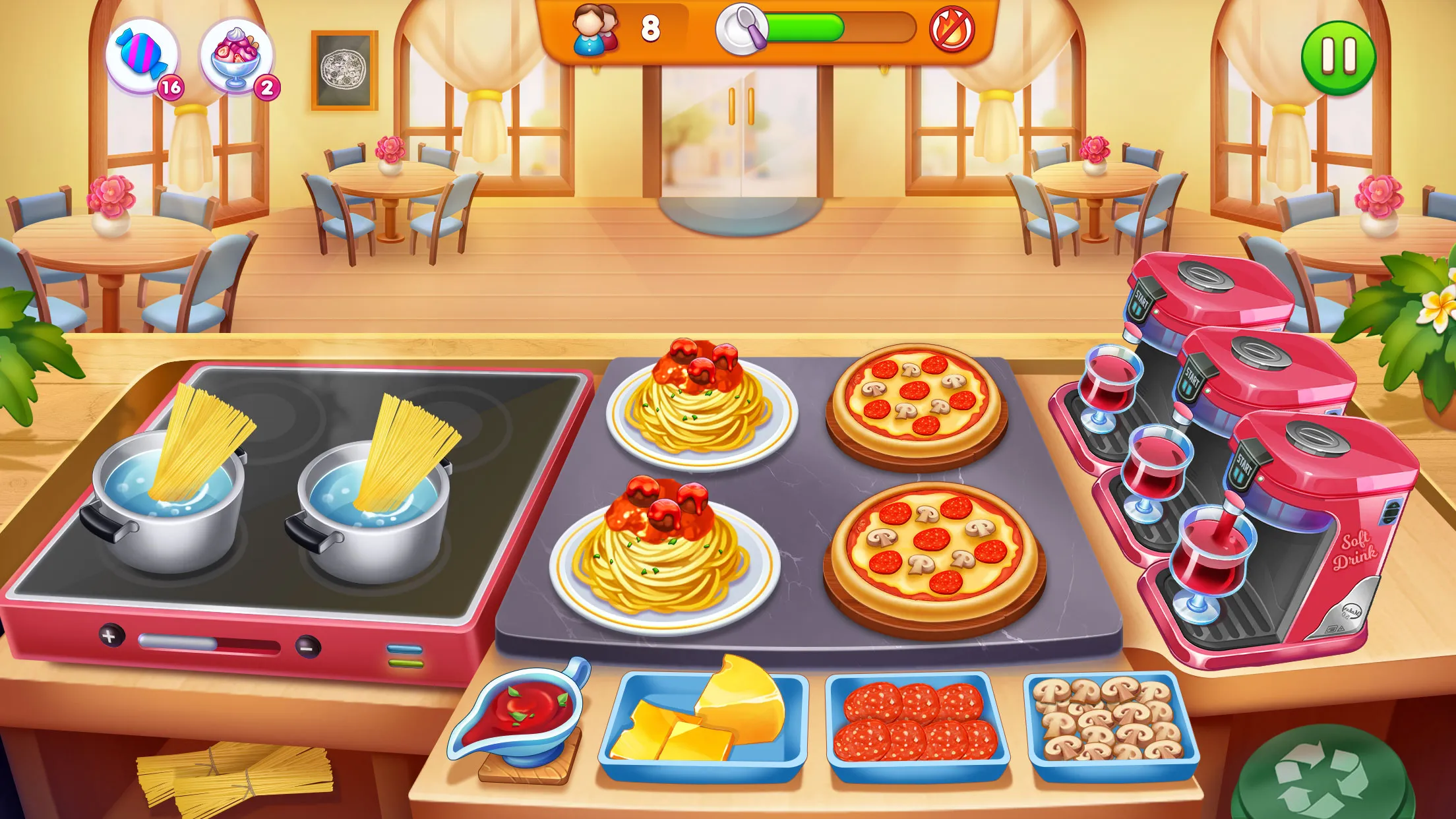 Cooking Restaurant Food Games | Indus Appstore | Screenshot