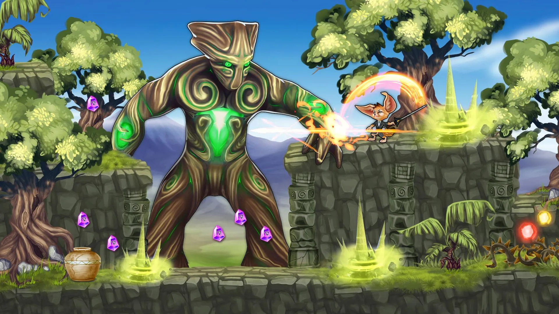 Fin Ancient Mystery platformer | Indus Appstore | Screenshot