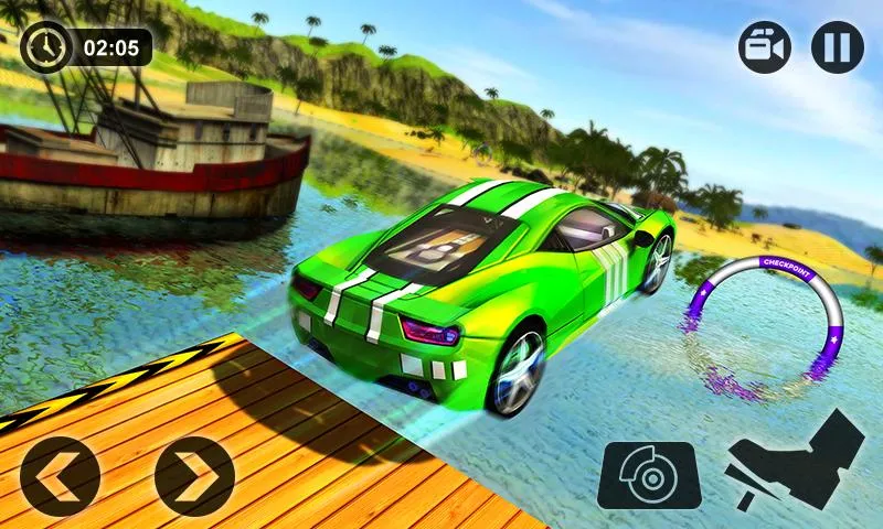 Floating Water Surfer Car Driv | Indus Appstore | Screenshot