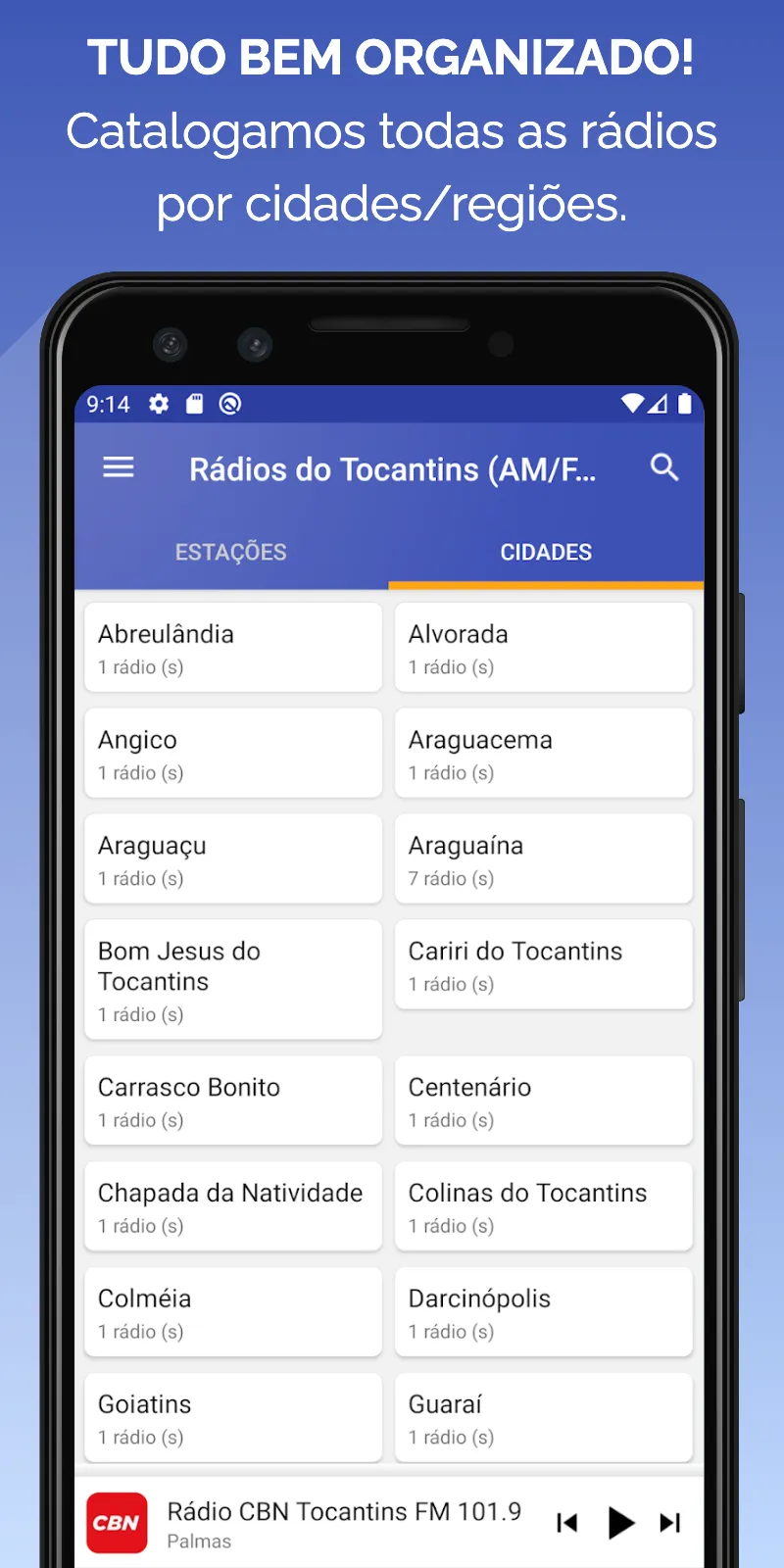 Rádios do Tocantins (AM/FM) | Indus Appstore | Screenshot